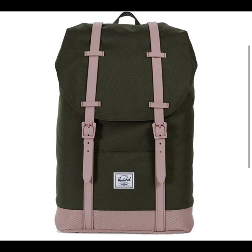 Herschel Retreat Mid Backpack-Forest NightAsh Rose